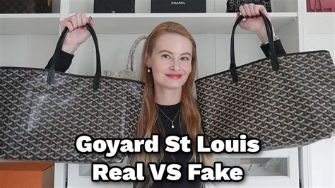 Goyard bag vs real